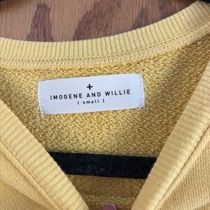 imogene + willie Yellow Sweatshirt